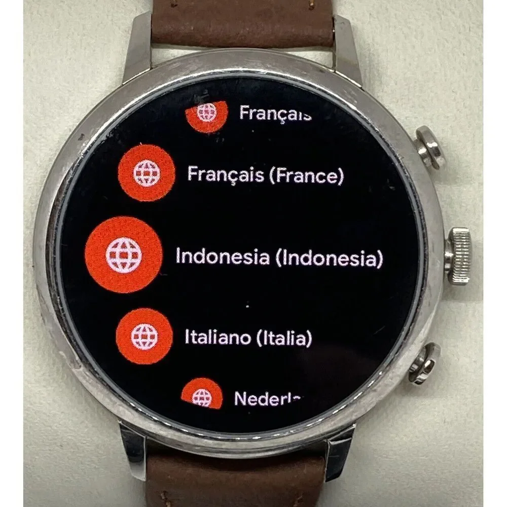 Fossil Gen 4 Authentic Digital Dial Smart Watch Custom Band FTW6014 DC83